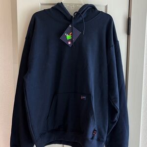 Fire Resistant Navy Hoodie for Men